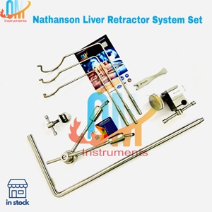Juego de Retractores Laparoscópicos para Hígado Nathanson, Gancho Rígido Montado en Mesa, Acero Inoxidable, Ligero, Reutilizable, Juego de Instrumentos con Certificación CE - Product Image 4