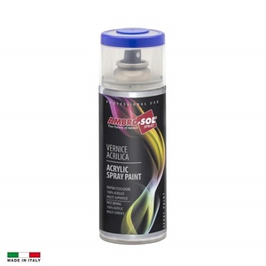 Ambrosol 400ml bianco opaco nero & rosso acrilico vernice Spray permanente multiuso smalto per uso interno ed esterno - Product Image 2