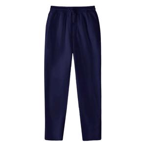 Pantalones de chándal de algodón 100% de alta calidad para hombre, ropa con logotipo personalizado, pantalones ligeros de estilo recto, patrón informal - Product Image 6