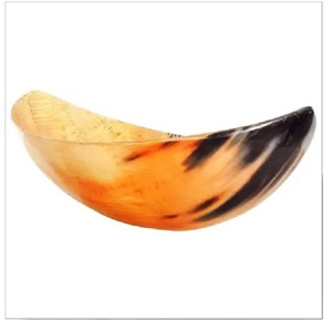 Bols en corne de buffle ultra brillants pour la maison fabriqués à la main à partir de corne naturelle véritable à des fins décoratives de fête - Product Image 5