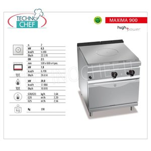 Cuisinière à gaz sur four à gaz GN 2/1 - Product Image 2