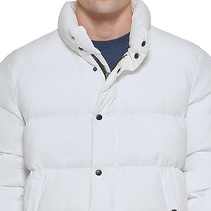Mens Shiny Puffer Jacket Casual Outdoor Wear Hooded <b>Bubble</b> <b>Coat</b> Full Sleeve Padded Winter Jacket uploaded by Dress Sports - Product Image 2