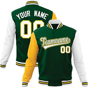 Veste universitaire en laine 100% Sports d'équipe personnalisés et logo du nom du club baseball letterman veste universitaire universitaire - Product Image 5