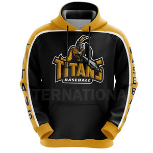 Sudaderas con capucha de béisbol de gran oferta 2024, sudaderas con capucha de sublimación Digital 3D, uniformes de béisbol, sudaderas con capucha de algodón con logotipo personalizado - Product Image 1