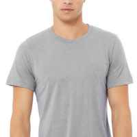 Camiseta de cuello redondo para hombre Camiseta de manga corta de algodón suave Ajuste básico Minimal Everyday Top