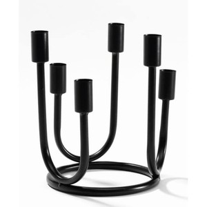 Bougeoirs en métal rustiques fabriqués à la main pour de charmantes cuisines de ferme ou un décor de patio extérieur avec des caractéristiques durables et élégantes - Product Image 3