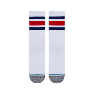 ถุงเท้าและถุงเท้ายาวแบบรัดกล้ามเนื้อสำหรับทุกเพศดีไซน์เนอร์ผ้าฝ้ายพร้อมโลโก้ด้านล่างออกแบบได้ตาม2024 - Product Image 2