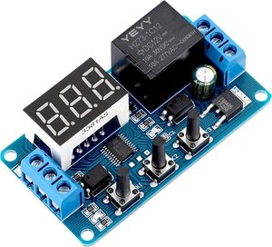 <span class=keywords><strong>12</strong></span> <span class=keywords><strong>Volt</strong></span> hẹn giờ <span class=keywords><strong>Relay</strong></span> 0.1S đến 999min 50mA 4-chế độ ON-OFF ô tô kỹ thuật số chậm trễ <span class=keywords><strong>Relay</strong></span> điện chậm trễ hẹn giờ chuyển đổi mô-đun - Product Image 5