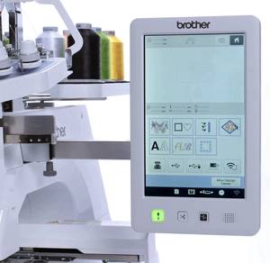 เครื่องปักผ้าหลายเข็ม ยี่ห้อบราเดอร์ รุ่น PR1050X จากโรงงาน - Product Image 3