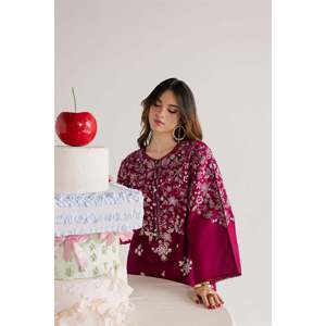เสื้อปักลาย BATIK-2PC พร้อมแขนเสื้อปักลาย-BIC-268 ตกแต่งด้วยงานปักอย่างประณีต - Product Image 5