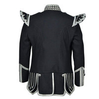Veste double écossaise personnalisable en laine/polyester, écologique, durable, pour l'hiver, nouvelle collection 2023