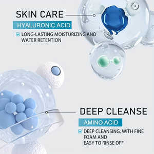 Gel Douche et Shampoing Nettoyant en Profondeur pour Hommes – Mousse Riche et Parfum Longue Durée – Enrichi en Acide Hyaluronique – Gommages Corporels - Product Image 5