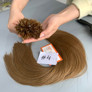 Prix d'usine bon marché, couleur blonde, extension de cheveux humains vietnamiens de qualité supérieure à vendre - Product Image 4