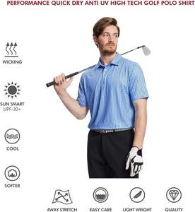 Polos informales de alta calidad OEM a precio de fábrica para hombre, Polo bordado transpirable de secado rápido a granel para Polo personalizado - Product Image 5