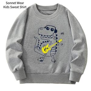 Sudadera con Estampado Gráfico para Niños, Manga Larga, Cuello Redondo - Product Image 5