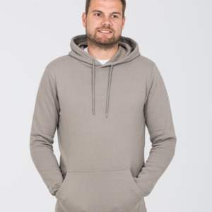 Sweat à capuche polaire grande taille pour homme 2026 - Manches côtelées, ourlet avec cordon, sur mesure, diverses couleurs - Product Image 1