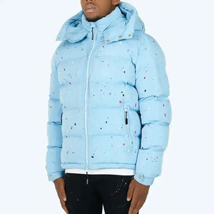 Chaqueta acolchada por sublimación de aspecto clásico hecha en Pakistán, nuevo diseño con estampado de burbujas, oferta en línea del mercado - Product Image 2