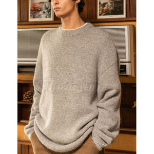 Pulls en mohair pour adultes Pulls en mohair à manches longues Pulls en mohair en tissu respirant Pulls pour hommes - Product Image 2