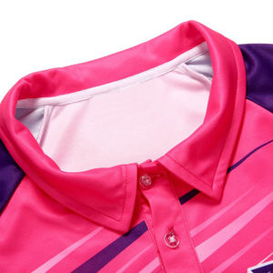 Diseño profesional Equitación Rendimiento Ecuestre Golf Polo Camiseta Venta al por mayor Alta calidad Mujeres Niñas Casual - Product Image 4