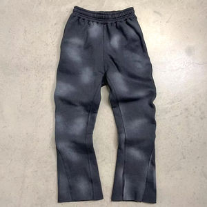 กางเกงวอร์มขาบานทรงลำลองคุณภาพสูงสำหรับผู้ชาย กางเกงผู้ชายน้ำหนักเบา เอวยางยืด กางเกงวอร์มขาบานผ้าไม่ทอ - Product Image 6