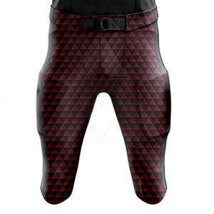 Uniforme de football américain de conception unique à faible quantité minimale de commande avec impression personnalisée 100% utilisation quatre saisons en polyester - Product Image 4