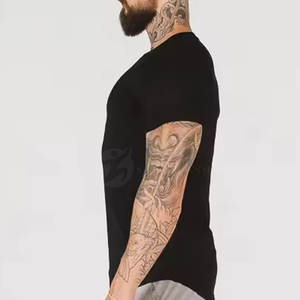 เสื้อเชิ้ตผ้าแคนวาสทรงเข้ารูป ระบายอากาศได้ดี ผลิตจากผ้าฝ้าย 100% สำหรับผู้ชาย เหมาะสำหรับออกกำลังกายและวิ่ง พร้อมโลโก้สั่งทำ - Product Image 2