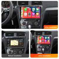 MEKEDE-Unidad Central de Navegación para coche C30 Plus, reproductor de vídeo Mp3 con pantalla Android para VW Golf 7 2013-2017