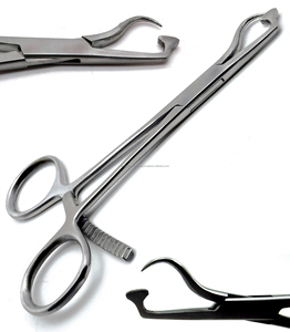 Pinzas de sujeción de placas ortopédicas WORLD PRECISION SURGICAL de 120 mm, instrumento quirúrgico manual de acero inoxidable para huesos - Product Image 1