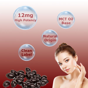 ซอฟต์เจลแอสตาแซนธินธรรมชาติพรีเมียมขายส่ง แบรนด์ส่วนตัว 12 มก. สารต้านอนุมูลอิสระ เสริมภูมิคุ้มกัน บำรุงกำลัง - Product Image 4