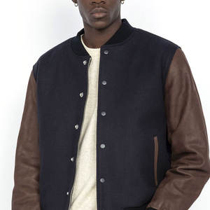 เสื้อแจ็คเก็ตผ้าแคนวาสสำหรับผู้ชายเสื้อแจ็คเก็ตหนังแท้สำหรับใส่ในฤดูหนาวผ้าแคนวาส - Product Image 5