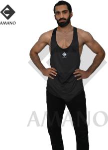 เสื้อกล้ามผู้ชายทรงเข้ารูป โพลีเอสเตอร์/คอตตอน คุณภาพสูง ระบายอากาศได้ดี ยอดขายดีที่สุด MOQ ต่ำ - Product Image 2