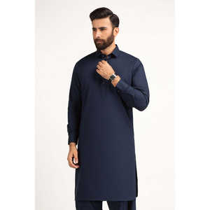 Blazer Homme Haut de Gamme Simple Boutonnage avec Option Fermeture Éclair en Viscose – Style Business Basique SK-STY25-046 – Ensemble 2 Pièces Coupe Droite - Product Image 4