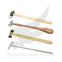 NOUVEAU WALIYA Ensemble de 4 marteaux à bijoux en bois, kit d'outils de réparation pour la fabrication de bijoux
