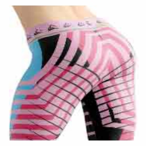 Leggings de sport personnalisés taille haute pour femmes avec fermeture à la taille élastique Leggings de yoga chic pour filles de gymnastique - Product Image 5