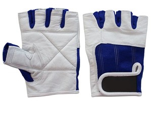 ถุงมือออกกำลังกายสำหรับเล่นกีฬากลางแจ้งถุงมือเล่นฟิตเนสหนังวัสดุออกแบบโลโก้ได้ตามต้องการ - Product Image 1