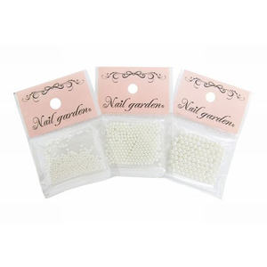 Strass pour ongles en pierre de perle sphérique, blanc cassé, 2 mm, 2-BLP-Ph - Product Image 2