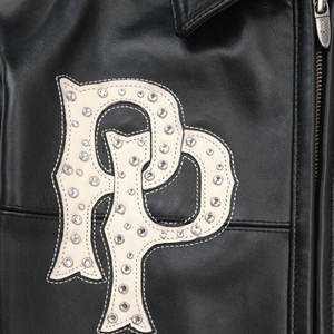 Vêtements fabriqués en usine Conception Impression Cuir Lettermen Vestes Manches Longues Bas Prix lettre En Cuir Letterman Vestes - Product Image 6