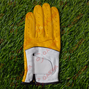 Guantes de golf de cuero totalmente personalizables de alta calidad Última colección Guantes de golf de cuero de vaca de alto rendimiento - Product Image 1