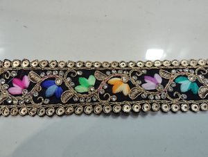 Lentejuelas Encaje Trim Thread Lace Border Ofertas en venta al por mayor - Product Image 3