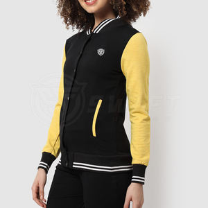 Chaquetas de Invierno de Alta Calidad para Mujer, Estilo Letterman, Tejidas, de Secado Rápido, Transpirables, con Relleno de Algodón, de Piel de Oveja Sólida de Pakistán - Product Image 2