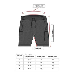Pantalones Cortos Cargo Negros Personalizados para Hombre, Pantalones Cortos Vaqueros Transpirables y Ecológicos - Product Image 6