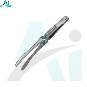 Pinces manuelles de précision ALMAC en acier inoxydable type Johns Hopkins Bulldog pour une fixation efficace des vaisseaux en chirurgie cardiovasculaire - Product Image 3
