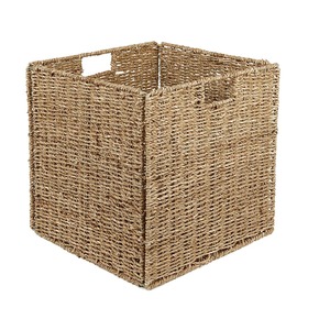 Boîte pliable en herbe de mer, boîte de rangement artisanale, écologique, naturelle, décoration intérieure et extérieure, vente en gros du Vietnam - Product Image 6