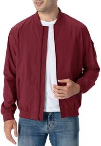 Veste solide Offre Spéciale pour hommes couleur personnalisée Blouson aviateur personnalisé de haute qualité pour hommes vente en gros nouveau style de conception - Product Image 3