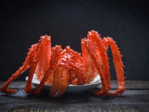 กระเป๋าเงินปูสดแบบแช่แข็งทั้งตัวปูสดสีแดงแช่แข็ง - Product Image 3