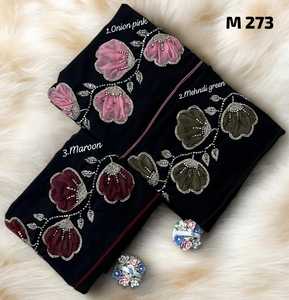 Elegante modesto bordado a mano de las mujeres tejido trabajo Abayas Formal tradicional Dubai vestidos de tela transpirable - Product Image 3