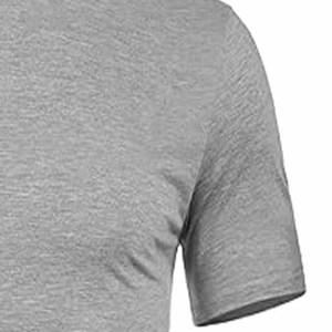Cotton Oversize <b>Mock</b> <b>Neck</b> T Shirt Mens Pima Cotton Clothing T Shirt Men Shirts for Men Breathable uploaded by Dress Sports - Product Image 3