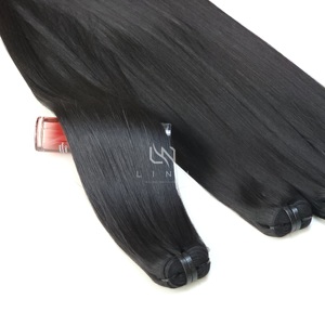 Customize Style New <b>Color</b> Cuticle Aligned Virgin Raw Vietnamese <b>Hair</b> Extensions Bone Straight Silky <b>Hair</b> - Product Image 6