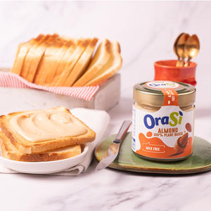 โอราซี ครีมอัลมอนด์แบบทาได้ ผลิตจากพืช วีแกน รสหวานสไตล์อิตาเลียน 180 กรัม แพ็ค 6 ชิ้น บรรจุกล่อง อายุการเก็บรักษา 360 วัน - Product Image 6