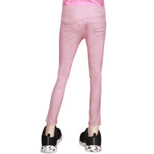 Jeggings a Rayas para Mujer - Color Durazno - Product Image 5